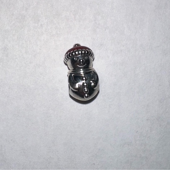 Pandora Snowman with Hat Charm - Picture 2 of 2